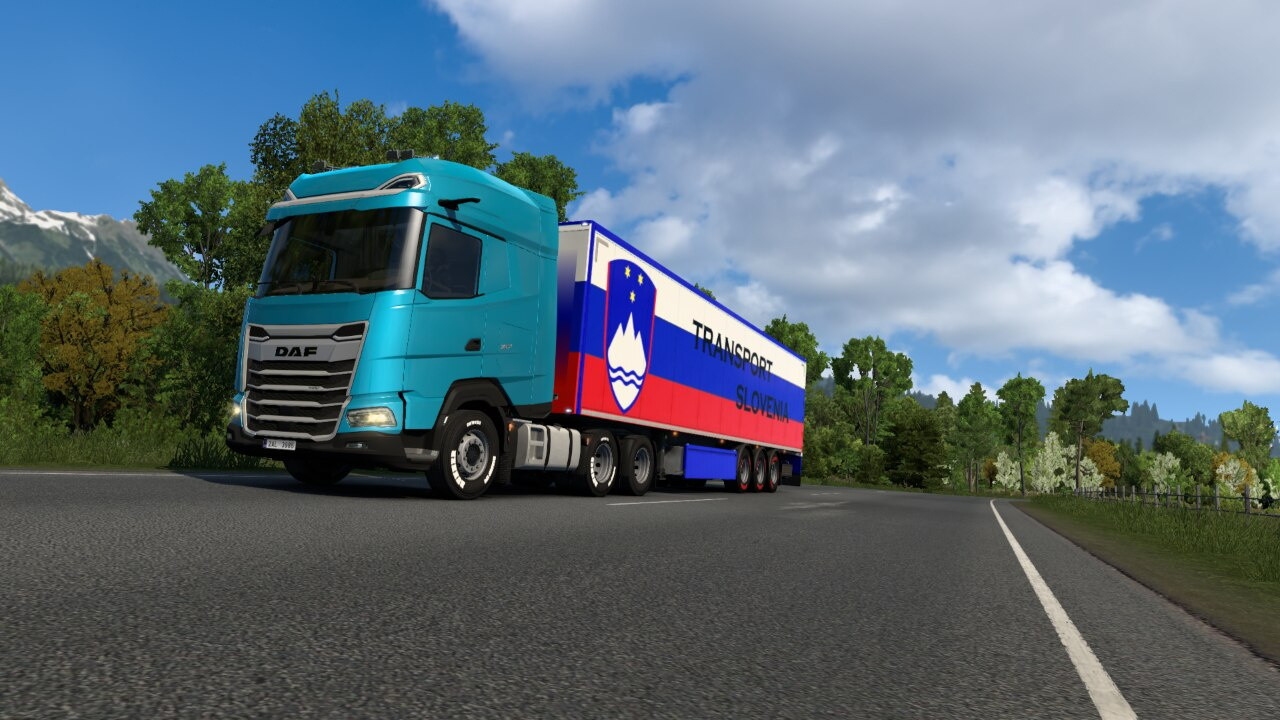 Transport Slovenia Trailer Skin
